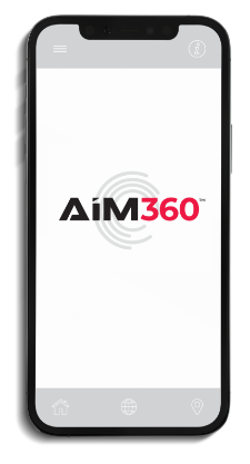 Aim360 App on Iphone