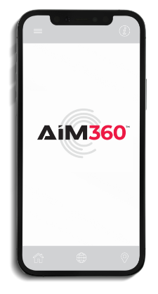 Aim 360 app on Iphone